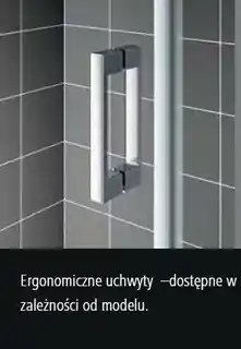 Kermi Cada XS kabina prysznicowa półokrągła 90x90 cm CKT5509020VPK