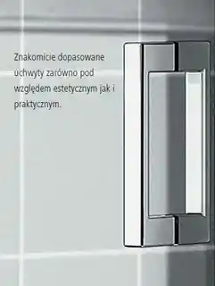 Kermi Cada XS kabina prysznicowa półokrągła 90x90 cm CKT5509020VPK
