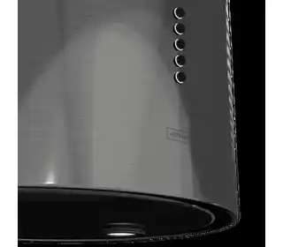 Kernau okap kominowy KCH 0440 gun metal, stal szlachetna, nowoczesny design, cichy, energooszczędny