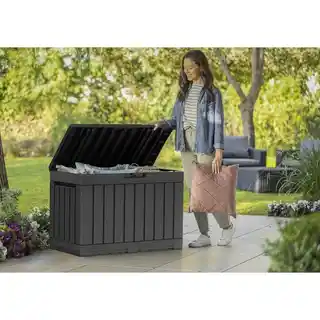 Keter Skrzynia ogrodowa Kentwood Box 0 259152 190L Grafit