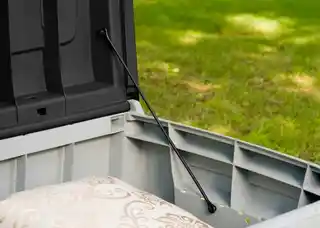 Keter skrzynia ogrodowa Novel Storage Box 340L szaro czarna