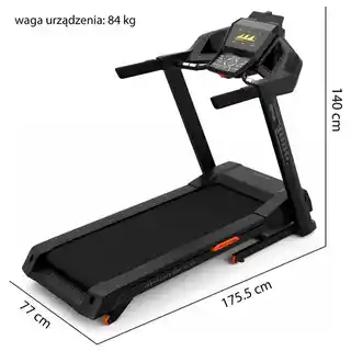 KETTLER Bieżnia elektryczna Axos Sprinter 2.0 1470W 16km/h