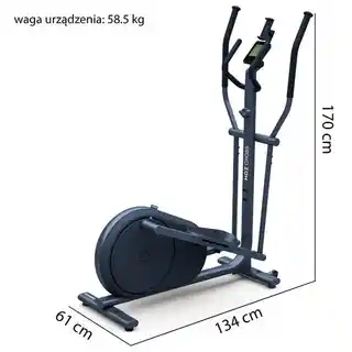 Kettler orbitrek magnetyczny Hoi Cross plus 20kg 39cm granatowy