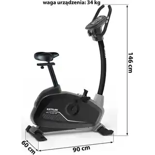 Kettler Rower Stacjonarny Axos Avior P Black Ht1003-100