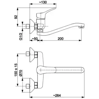 Kfa Armatura Bateria Morris 5240-910-00 Chrom