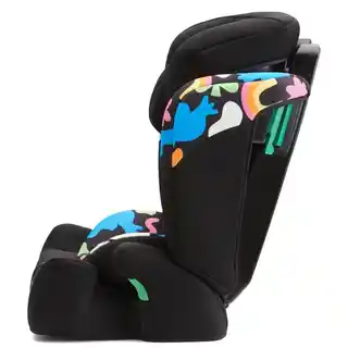 Kinderkraft Fotelik samochodowy Comfort Up I-Size Happy Shapes 76-150 cm 9-36 kg Wielokolorowy