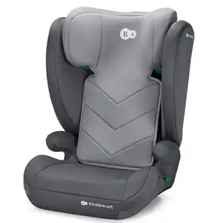 Kinderkraft Fotelik samochodowy I-Spark I-Size 2w1 100-150 cm 9-36 kg Szary