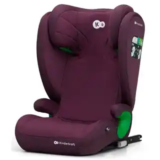 Kinderkraft Fotelik samochodowy Junior Fix 2 I-Size 100-150 cm 15-36 kg Bordowy