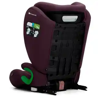 Kinderkraft Fotelik samochodowy Junior Fix 2 I-Size 100-150 cm 15-36 kg Bordowy