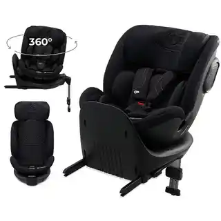 Kinderkraft Fotelik samochodowy Xrider 2 I-size 40-150 cm 0-21 kg Czarny