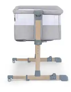 Kinderkraft łóżeczko dostawne Neste Air Grey melange full wood