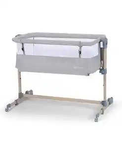 Kinderkraft łóżeczko dostawne Neste Air Grey melange full wood