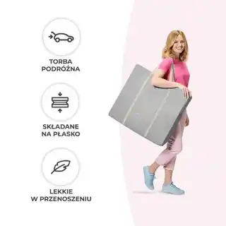 KINDERKRAFT Łóżeczko Lovi Szary