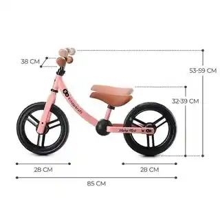 Kinderkraft Rowerek biegowy 2Way Next 2022 Różowy