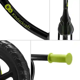 Kinderkraft Rowerek biegowy 2Way Next 2025 Czarny