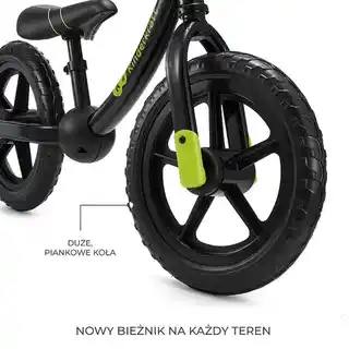 Kinderkraft Rowerek biegowy 2Way Next 2025 Czarny