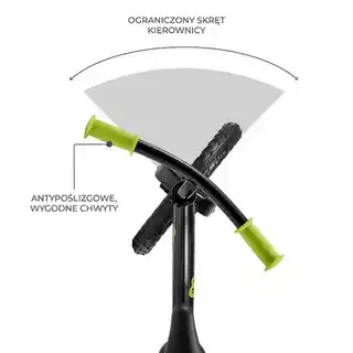 Kinderkraft Rowerek biegowy 2Way Next 2025 Czarny