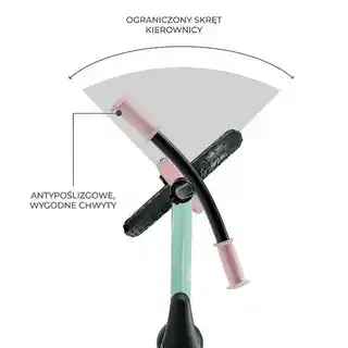 Kinderkraft Rowerek biegowy 2Way Next 2025 Miętowy