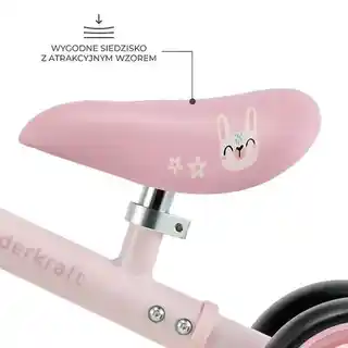 Kinderkraft Rowerek biegowy Cutie Flash Różowy