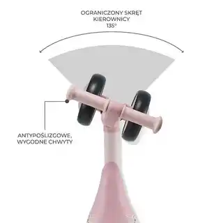 Kinderkraft Rowerek biegowy Cutie Flash Różowy