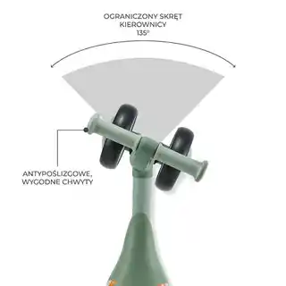 Kinderkraft Rowerek biegowy Cutie Flash Zielony