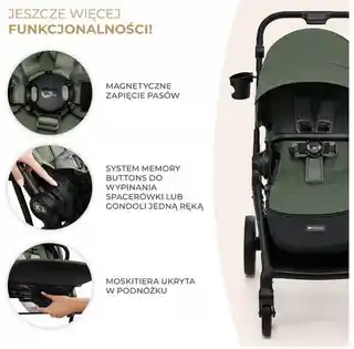 Kinderkraft YOXI Wózek spacerowy beige
