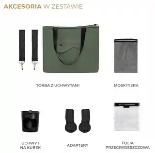 Kinderkraft YOXI Wózek spacerowy beige