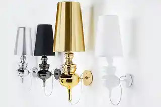 King Home Lampa ścienna QUEEN WALL 23 chromowana