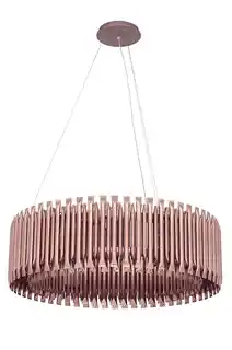 King Home Lampa wisząca GALLIANO miedziana - aluminium, stal węglowa