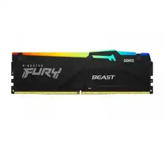 Kingston FURY Beast Czarny RGB XMP 64GB 5600MT/s DDR5 CL40 DIMM Pamięć gracza dla komputerów stacjonarnych Zestaw 4 - KF556C40BBAK4-64