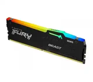 Kingston FURY Beast Czarny RGB XMP 64GB 5600MT/s DDR5 CL40 DIMM Pamięć gracza dla komputerów stacjonarnych Zestaw 4 - KF556C40BBAK4-64