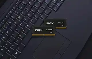 Kingston Fury Impact DDR5 16GB 2x8GB 4800 SODIMM Czarny pamięć RAM