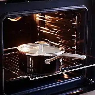 Kitchenaid rondel emaliowany 2,4L czarny cc003288-001