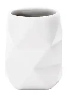Kleine Wolke szczotka do WC Golden Crackle biały, trwała, ergonomiczna, antybakteryjna, z uchwytem, kolekcja Golden Crackle