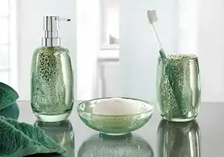 Kleine Wolke Szczotka do WC Mercury Evergreen, nylonowa, ergonomiczna, antypoślizgowa rączka