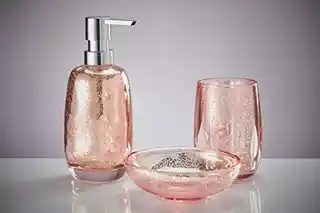 Kleine Wolke Szczotka do WC Mercury Koralle, nylonowa, ergonomiczna, antypoślizgowa rączka, trwała, higieniczna, kolor koralle