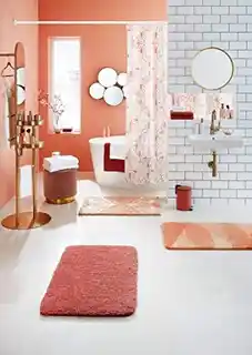 Kleine Wolke Szczotka do WC Mercury Koralle, nylonowa, ergonomiczna, antypoślizgowa rączka, trwała, higieniczna, kolor koralle