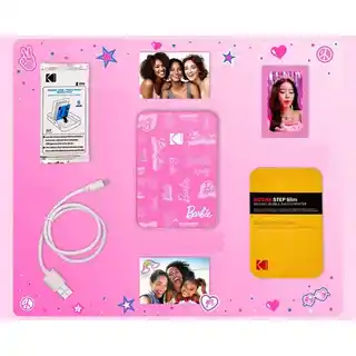 Kodak RODMPSB20 Barbie różowa drukarka atramentowa kolorowa mobilna dziecięca