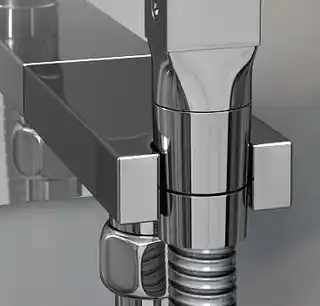 Kohlman Axis bateria bidetowa podtynkowa-bidetta chrom QW135N