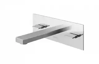 Kohlman Excelent Bateria umywalkowa ścienna chrom QW198H