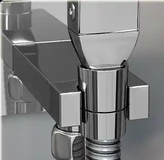 Kohlman QW135H EXCELENT Bateria bidetowa podtynkowa, chrom połysk