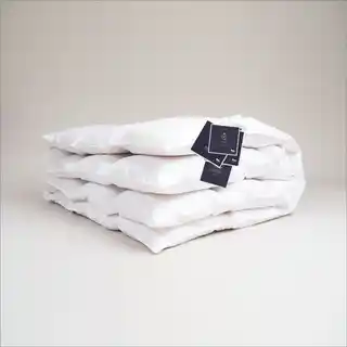 Kołdra całoroczna 200x220 700g biała Queen puchowa AMZ