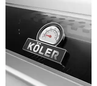 Koler Krone S1 Srebrny Grill gazowy