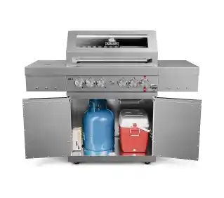 Koler Krone S3 Srebrny Grill gazowy