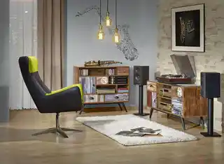 Komoda Halmar MEZO KM-4 wielobarwna, kolonialny styl, drewniana, nowoczesny design