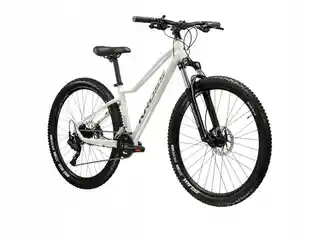Kross Lea 5.0 rower górski MTB 27,5 cali szary, amortyzator przedni, rozmiar ramy 15, aluminiowa konstrukcja