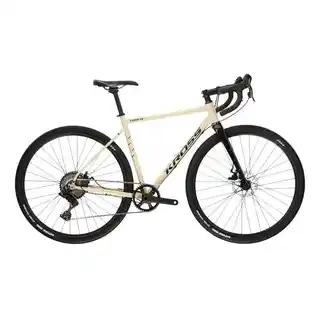 Kross Rower gravel Esker 4.0 L21 28 cali męski Kremowo-czarny
