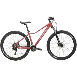 Kross rower górski MTB Lea 5.0 damski xs 14 cali 27,5 cala koła, bordowy, lampka rowerowa, promocja