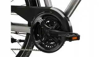 Kross Rower trekkingowy Trans 3.0 srebrny, rozmiar M, 28 cali, aluminiowa rama, hamulce V-brake, kolekcja 2023