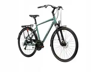 Kross Trans 3.0 28 Zielono Srebrny M 19
